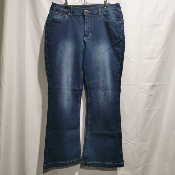 34x30 Boot Cut Jeans #173 - Picture 1 of 7